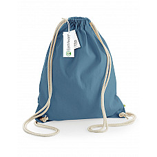 Airforce Blue EarthAware® Organic Gymsac