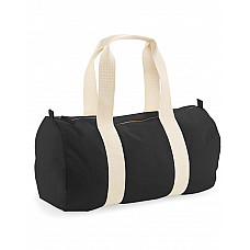 Black EarthAware® Organic Barrel Bag