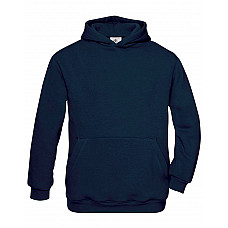 Navy Hooded Kid's Sweatshirt