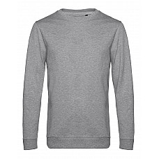 Heather Grey Men's #Set In Sweatshirt