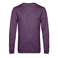 Heather Purple Men's #Set In Sweatshirt