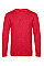 Heather Red Men's #Set In Sweatshirt