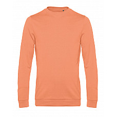 Melon Orange Men's #Set In Sweatshirt