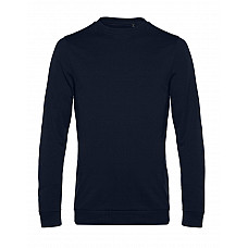 Navy Blue Men's #Set In Sweatshirt