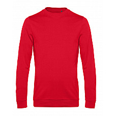 Red Men's #Set In Sweatshirt