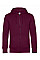 Dark Cherry KING Zipped Hood_°