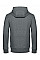 Heather Mid Grey KING Zipped Hood_°