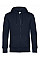 Navy Blue KING Zipped Hood_°