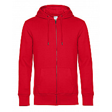 Red KING Zipped Hood_°