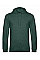 Heather Dark Green Men's #Hooded Sweat