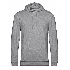 Heather Grey Men's #Hooded Sweat