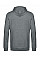 Heather Mid Grey Men's #Hooded Sweat