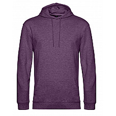 Heather Purple Men's #Hooded Sweat