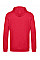 Heather Red Men's #Hooded Sweat