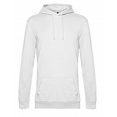 White Men's #Hooded Sweat