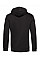 Black Pure Inspire Zipped Hood_°