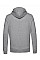 Heather Grey Inspire Zipped Hood_°