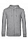 Heather Grey Inspire Zipped Hood_°