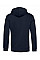 Navy Blue Inspire Zipped Hood_°