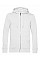 White Inspire Zipped Hood_°