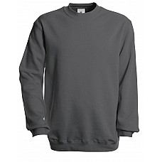 Steel Grey Set-In Sweatshirt