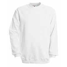 White Set-In Sweatshirt