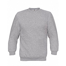 Heather Grey Set-In Sweatshirt