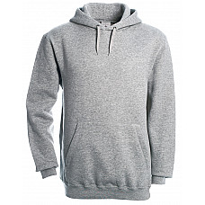 Heather Grey Hooded Sweatshirt