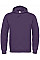 Radiant Purple ID.003 Cotton Rich Hooded Sweatshirt