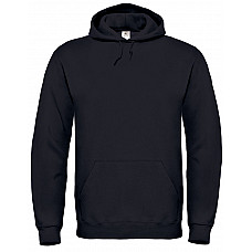 Black ID.003 Cotton Rich Hooded Sweatshirt