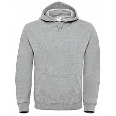 Heather Grey ID.003 Cotton Rich Hooded Sweatshirt