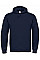 Navy ID.003 Cotton Rich Hooded Sweatshirt