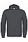 Anthracite ID.003 Cotton Rich Hooded Sweatshirt