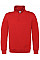 Red ID.004 Cotton Rich 1/4 Zip Sweat