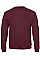 Burgundy Unisex ID.202 50/50 Sweatshirt