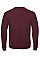 Burgundy Unisex ID.202 50/50 Sweatshirt