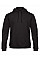 Black Unisex ID.203 50/50 Hooded Sweatshirt