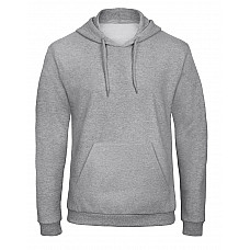 Heather Grey Unisex ID.203 50/50 Hooded Sweatshirt