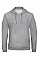 Heather Grey Unisex ID.203 50/50 Hooded Sweatshirt