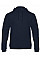 Navy Unisex ID.203 50/50 Hooded Sweatshirt