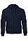 Navy Unisex ID.205 50/50 Hooded Full Zip Sweat