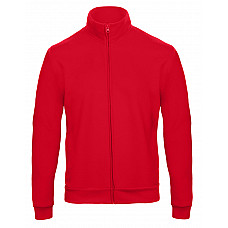 Red Unisex ID.206 50/50 Full Zip Sweat Jacket