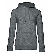 Heather Mid Grey QUEEN Hooded_°