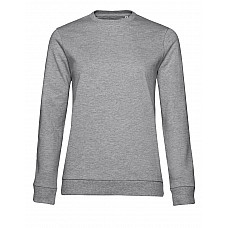 Heather Grey Women's #Set In Sweatshirt