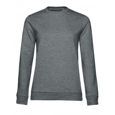 Heather Mid Grey Women's #Set In Sweatshirt