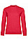 Heather Red Women's #Set In Sweatshirt