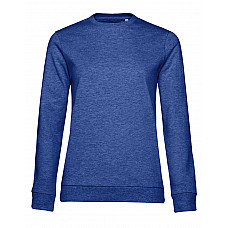 Heather Royal Blue Women's #Set In Sweatshirt