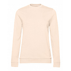 Pale Pink Women's #Set In Sweatshirt