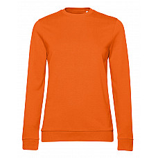 Pure Orange Women's #Set In Sweatshirt