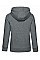 Heather Mid Grey QUEEN Zipped Hood_°